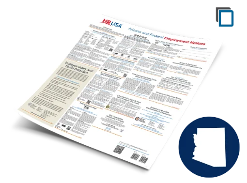 Picture of AZ & Federal Labor Law Laminated Poster (ENG)