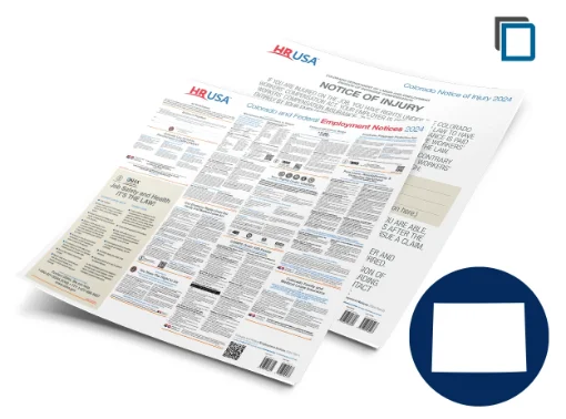 Picture of CO & Federal Labor Law Laminated 2-Poster Bundle (ENG)