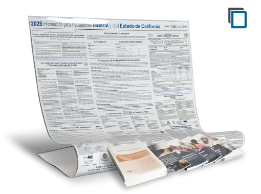 Picture of CA Required Notices (SP) Laminate Bundle