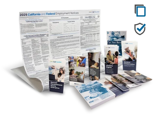 Picture of CA & Federal Required Notices Poster Protect Bundle-Laminate (ENG)  