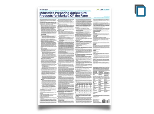 Picture of CA Wage Order 13-Industries Prep Agricultural Prod for Market, on Farm (ENG)