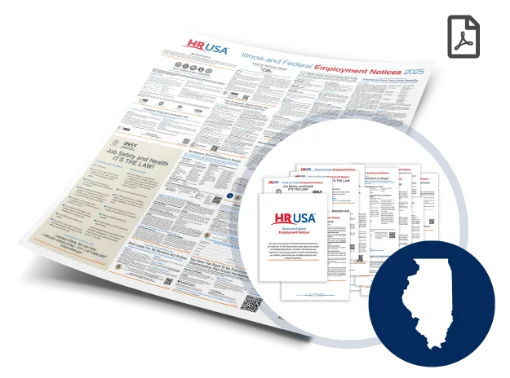 Picture of IL & Federal Labor Law Digital & Paper Poster (ENG)