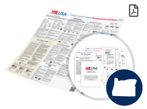 Picture of OR & Federal Labor Law Digital & Paper Poster (ENG)