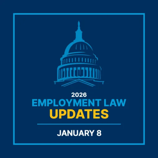 Picture of 2026 Employment Law Updates Virtual Seminar 1/8/26