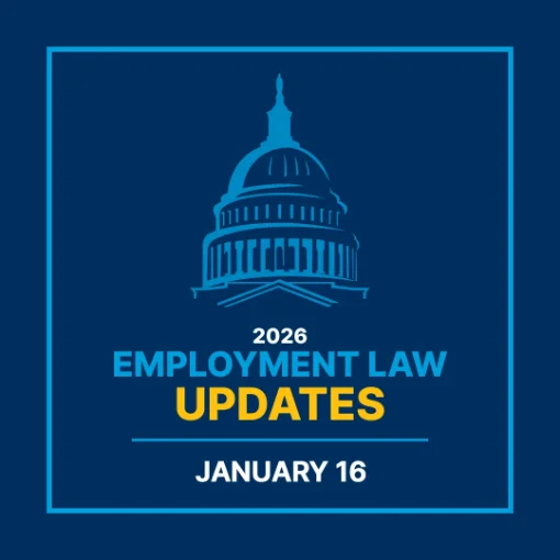 Picture of 2026 Employment Law Updates Virtual Seminar 1/16/26