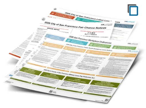 Picture of San Francisco Labor Law Posters 4-Poster set