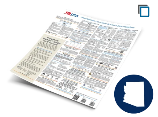 Picture of AZ & Federal Labor Law Laminated Poster (SP)
