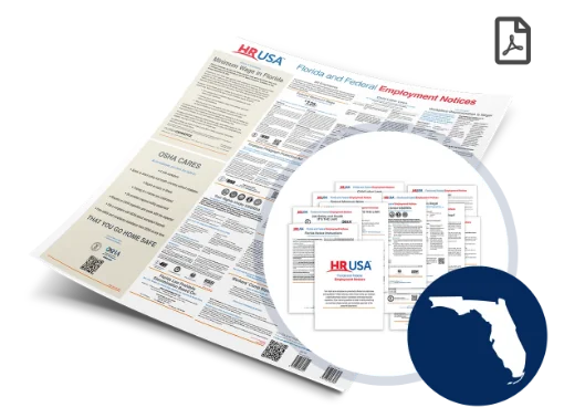 Picture of FL & Federal Labor Law Digital & Paper Poster (ENG) 