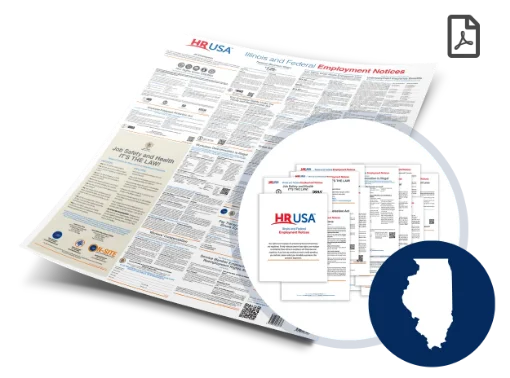 Picture of IL & Federal Labor Law Digital & Paper Poster (ENG)
