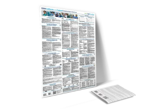 Picture of Health Care CA/Fed Labor Law (ENG) Paper Poster 